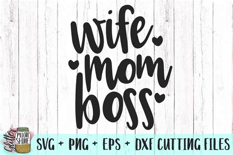 Boss Mom PNG Mother