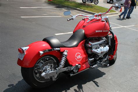 Boss hoss motorcycles. 2010 Boss Hoss BHC. (972) 441-7080 ext.927 *BOOK VALUE $37,225*FINANCING MAY BE AVAILABLE! YOU ARE LOOKING AT A 2010 BOSS HOSS BHC-9 ZZ4 TRIKE WITH 11,198 MILES ON IT. IT IS YELLOW IN COLOR AND POWERED BY A 5700CC (V-8) FUEL INJECTED ENGINE AND AUTOMATIC TRANSMISSION WITH REVERSE. THE BIKE … 