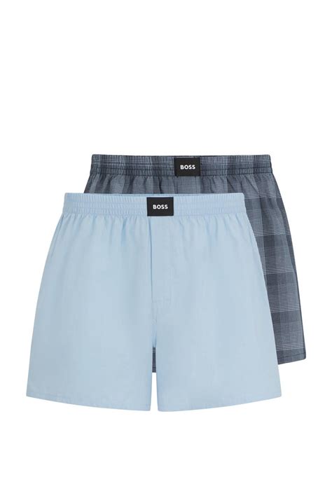 Boss wijde boxershort 2 pack Boxer Shorts H 50490983-343