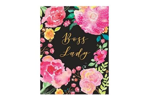 Full Download Boss Lady Journal Diary Notebook Pink Black Floral Watercolor Journal Large 85 X 11 Softcover By Not A Book