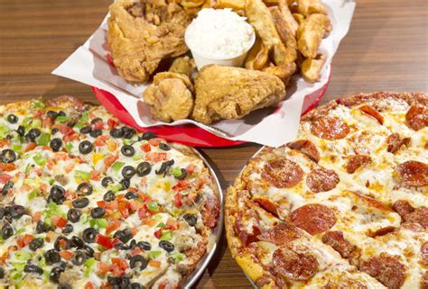 Bosses chicken and pizza. Order from our Sioux Falls Central or Sioux Falls West location. 