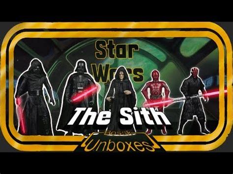 Bossk Unboxes: The Celebrate the Saga Sith Figure Set by Hasbro