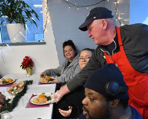 Boston’s St. Francis House celebrates Christmas, serves hundreds of festive feasts