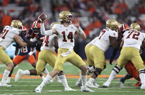 Boston College hopes healthy offensive line can restore running game that fizzled last season