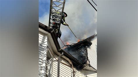 Boston Fire crews respond to two-alarm fire in Mattapan