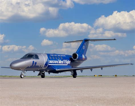 Boston MedFlight adds jet to transport patients from longer distances, the range is 1,500-plus miles