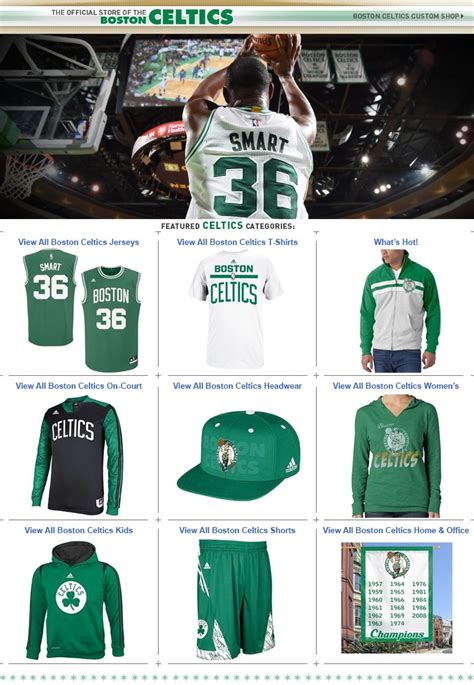 All the best Boston Celtics Gear and Collectibles are at the official online store of the NBA. The Official Celtics Pro Shop at NBA Store has all the Authentic Celtics Jerseys, Hats, Tees, Apparel and more at the NBA Store.. Boston celtics pro shop