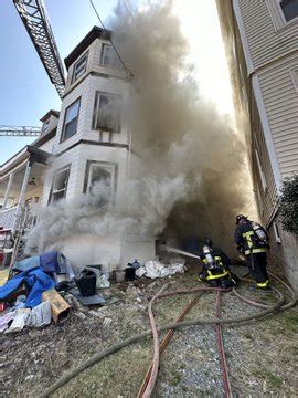 Boston firefighters battle heavy blaze in Dorchester: Fire ‘burned through the roof’