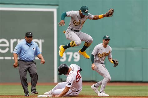 Boston rallies to beat A’s, who lose their fourth straight game