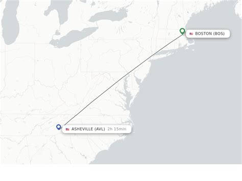Boston to asheville flights. 2000 km. Flight B62277 from Boston to Asheville is operated by JetBlue Airways. Scheduled time of departure from Boston Logan Intl is 11:15 EDT and scheduled time of arrival in Asheville Regional Airport is 13:39 EDT. The duration of the flight is 2 hours 24 minutes. 