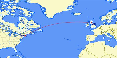  Boston to Edinburgh flights. There are over 11 airlines and as many as 523 flights every week to this destination. You can fly non-stop to Edinburgh (EDI) from Boston (BOS) with Delta Air Lines but if a stopover option suits you better you can choose to fly via Dublin, Dulles or any other of the 10 alternatives with flight connections. . 