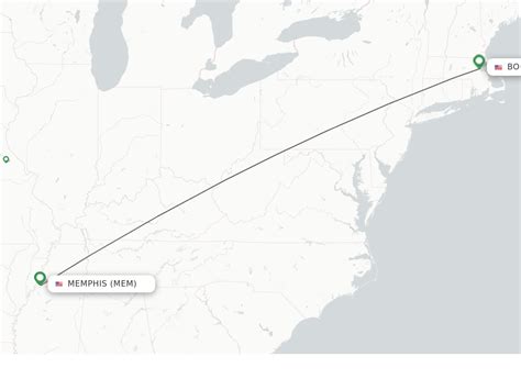 Distance 1,137.19 miles. Interesting Facts About Flights from Boston to Memphis (BOS to MEM) What airlines fly direct from BOS airport to MEM airport? How long does it take to fly from BOS to MEM? How many flights are there from BOS to MEM per day? How many morning flights are there from BOS to MEM?. 