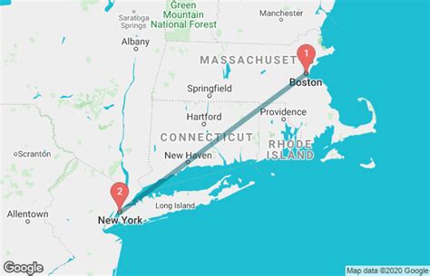 The train from Boston to New York takes 4 hours and 0 minutes on average. The journey is even shorter if you travel on Amtrak’s fast train from Boston to NYC, the Acela, with a …. 