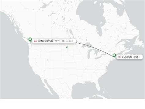  Flights between Boston and Vancouver - our lowest fa