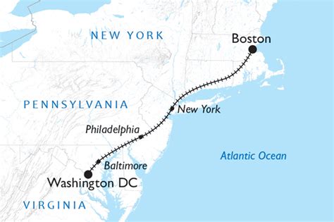 You can take a bus from Boston to Washington via Union Station, Hartford, CT, Main St @ Atheneum Sq, and Meadow St @ Waterbury RR Stn in around 4h 19m. Train operators. Amtrak Acela. Amtrak Northeast Regional. Bus operators.. 