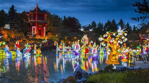 Botanical garden lantern show