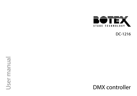 Botex DC-1216 Manuals & User Guides - all-guidesbox.com