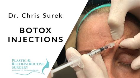 Botox Injections by Dr. Chris Surek - YouTube