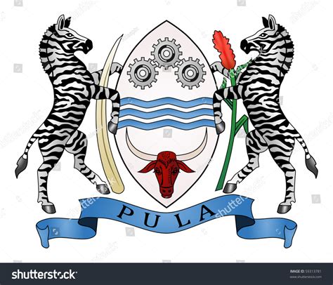 Botswana Coat Of Arms Pictures, Images and Stock Photos