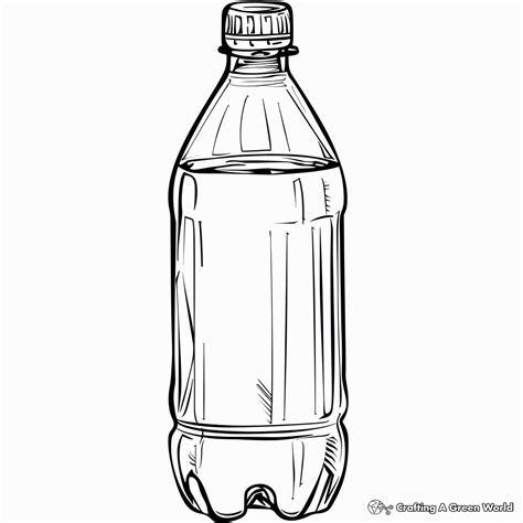 Bottle Coloring Page Ultra Coloring Pages