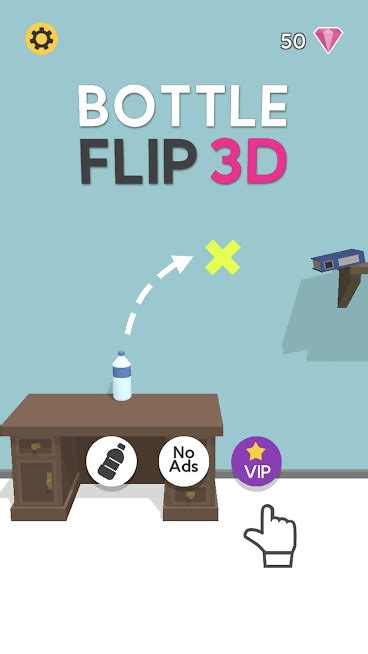 Bottle Flip 3D is a delightful, one-button online game t