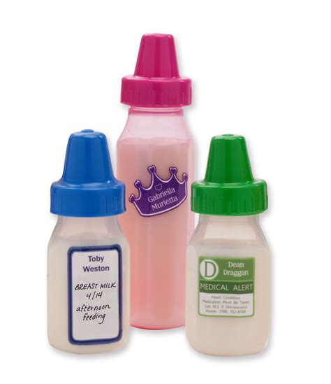 Bottle labels for daycare. Baby Bottle Labels for Daycare, Self-Laminating, Waterproof Write-On Name Labels, Assorted Sizes & Colors, Pack of 128. Regular price $14.99 Sale price $14.99 Regular price $16.99 Unit price / per . Sale Sold out. 