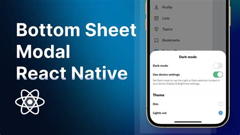 Bottom Sheet Modal Code with Beto Code with Beto