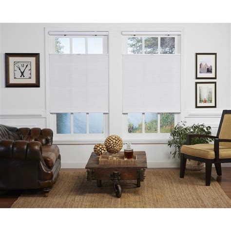Multiple Options Available. allen + roth. 72-in White Light Filtering Cordless Top-down/bottom-up Cellular Shade. Find My Store. for pricing and availability. 226. allen + roth. 34-in x 72-in White Blackout Cordless Top-down/bottom-up Cellular Shade. Model # 54816..