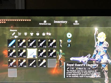 Botw highest damage weapon. Heavy weapons have great durability. Gaurdians: master sword (or any gaurdian weapon) Enemies with bows: use anything but a spear. (Spears would be wasted on such a slow enemy.) Enemies on horse: Spear or bow. Hinox: bow and heavy weapon (you can deal massive damage with the spin attack of the heavy weapon) 