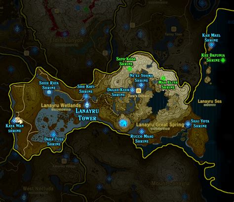 Find out how to locate and complete the nine Shrines in the Lanayru Tower Region of the game. Learn about the Shrine Quests, the hidden Shrines, and the …. 