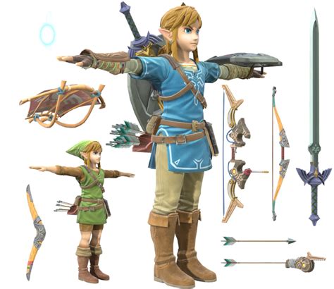 Botw model pack.  Make sure the bone limit in the advanced settings is se...