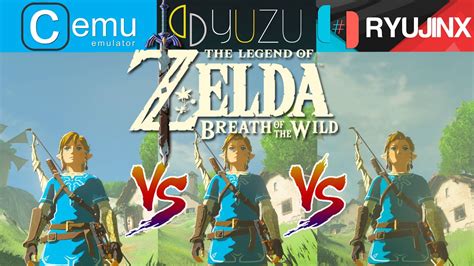 Botw ryujinx. On a side note, Botw runs Much better on Cemu than Ryujinx/Yuzu, due to the fact that so much optimization has been done with botw in mind on Cemu for much longer than Ryujinx. Normally I don't jump to recommend CEMU. But in this case, it's really the better option. To play BOTW on Ryujinx takes a really beefy high-end pc to get decent playing ... 