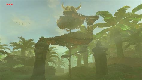 Botw zonai ruins. i see a lot of people are confused because nintendo said the title would give too much away, only for the title to be what it is, the vaguest thing ever. to me the only way nintendo's claim makes sense is if "kingdom" refers to the zonai kingdom* and not hyrule. and ofc the animal heads from the title logo matching the zonai ruins from botw as well. 