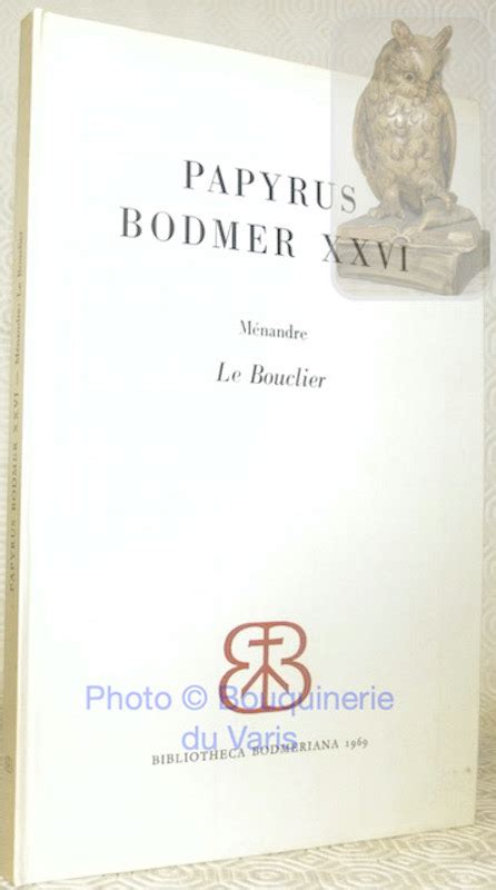 Bouclier, publié par rodolphe kasser, avec la collaboration de colin austin. - The light we cannot see readers guide.