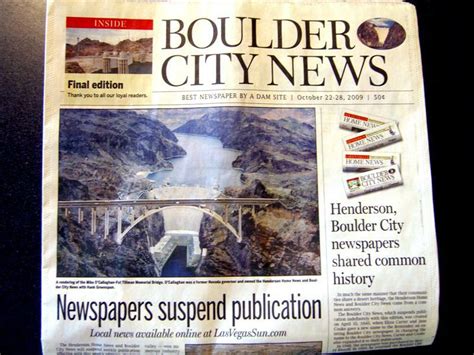 Boulder newspaper. Things To Know About Boulder newspaper. 
