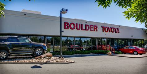Boulder toyota dealership. 2465 48th Court Directions Boulder, CO ... Jerry was born and raised in eastern Colorado, started in automotive in 1978 at a Ford dealer. He has been with this Toyota ... 