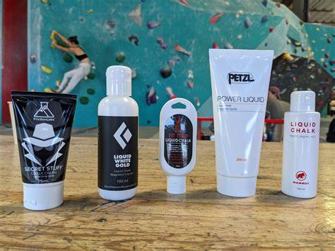 Bouldering chalk.  Many of the subtle differences in chalk brands appeal to ce...