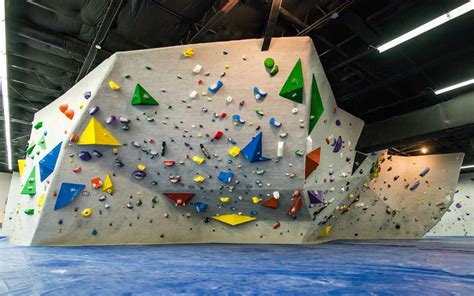 Bouldering vs wall climbing.  It emphasizes problem-solving and technique, as In...