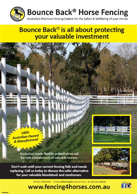 Bounce Back Horse Fence - Facebook