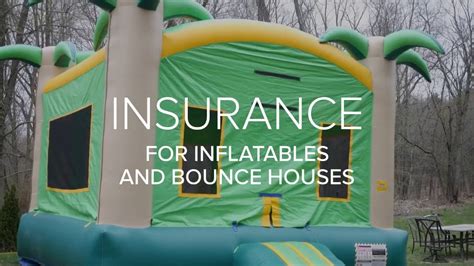 Bounce house insurance. A premium for a bounce house business utterly depends on many factors. For example, insurance underwriters will need you to provide loss run (history of claims), years of operation, number of employments and inflatable equipment, etc. Generally, a basic commercial business general liability for bounce house rental business may start from $1800 ... 