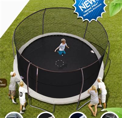The Bounce Pro trampoline is an entry-level