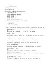 Bouncing circles java.  This Java project demonstrates a simple bouncing...