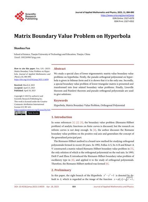 Boundary value problem journal.  The ISSN of this journal is 16872770,...