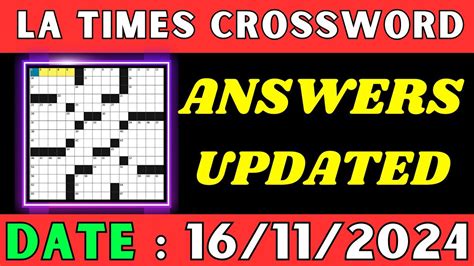 Bounding Main La Times Crossword Clue
