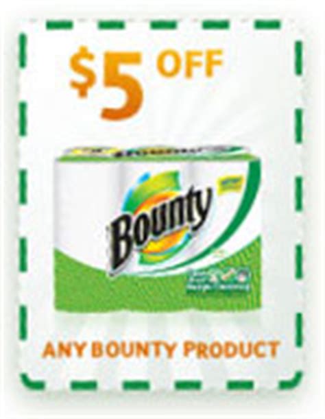 Bounty Paper Towels Printable Coupons