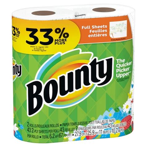 Bounty Printed : Target