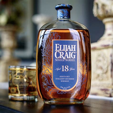 Bourbon elijah craig 18. Elijah Craig 18 yr 45% 750ml B-6.3.22 Single Barrel; Kentucky Straight Bourbon Whiskey. History: Bottled solely from the contents of one expertly chosen barrel, this expression of Elijah Craig is the pinnacle of Bourbon craftsmanship. 