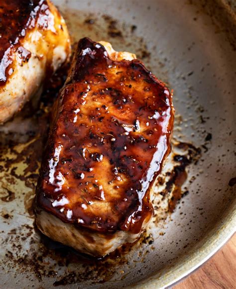 Bourbon-Glazed Pork Chops Recipe MyRecipes