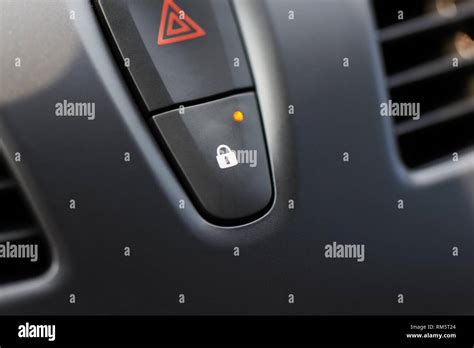 Bouton verrouillage porte voiture