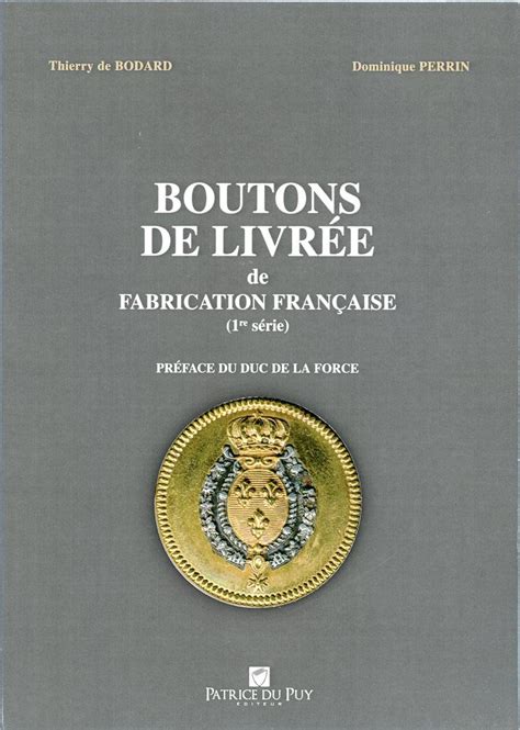 Boutons de livrée de fabrication française (1re série). - Manuale della centrifuga di sharples p3400.
